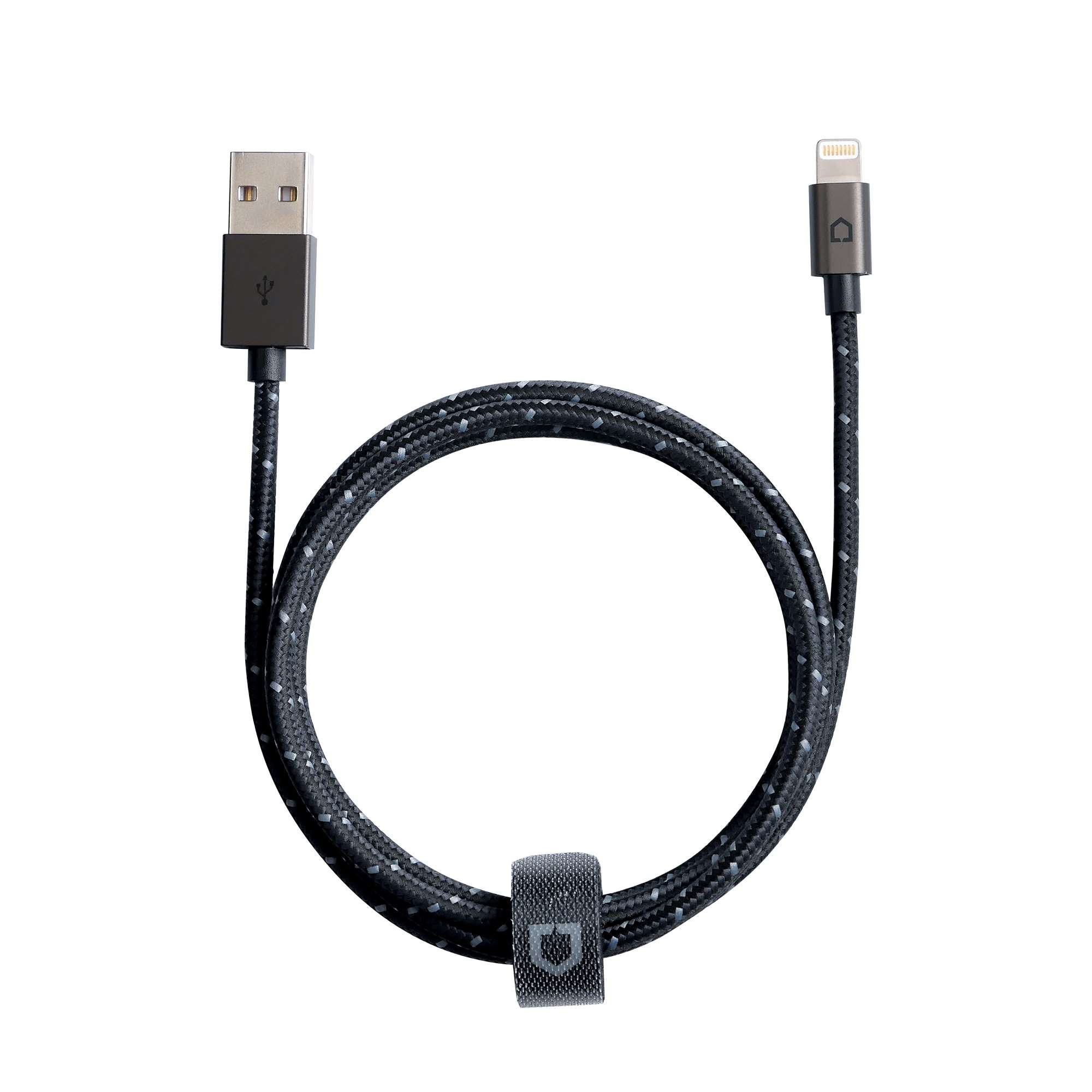 Cable iPhone (2M), Chargeur iPhone avec Nylon Tressé Câble USB